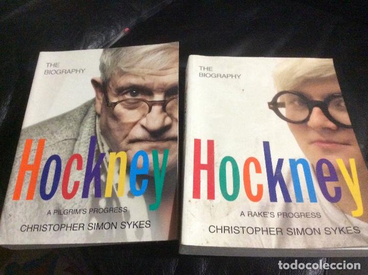 Gebrauchte B&uuml;cher: Hockney the biography simon sykes volume one and two 1 y 2 biografiaen ingles