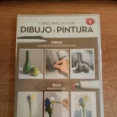 Libros de segunda mano: CURSO PRÁCTICO DE DIBUJO Y PINTURA Nº1 - DVD - PRECINTADO