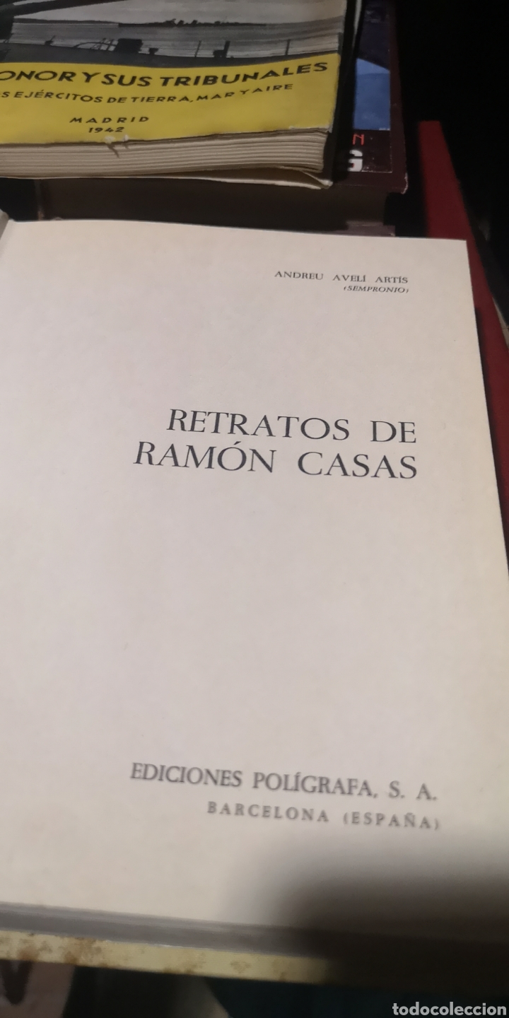 Libros de segunda mano: Libro Retratos de Ram&oacute;n Casas - Foto 2
