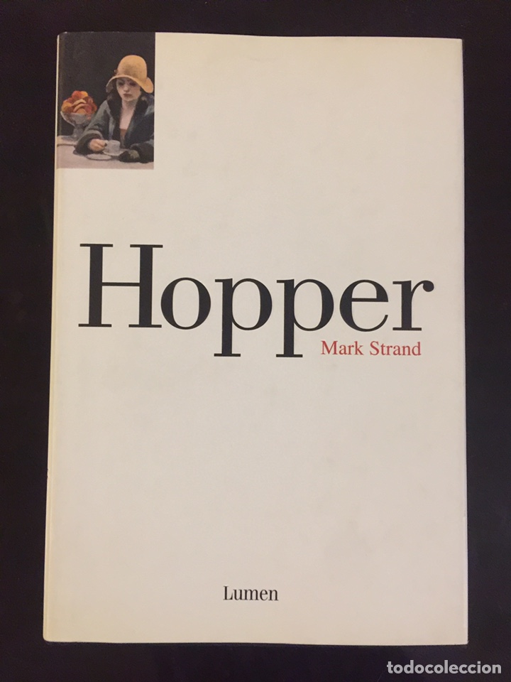 Libros de segunda mano: Mark Strand. Hopper. Lumen - Foto 1