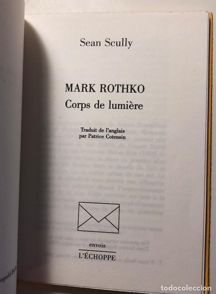 Libros de segunda mano: Mark Rothko: Corps de lumi&egrave;re - Foto 3