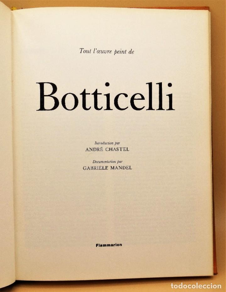 Libros de segunda mano: Libro &ldquo;Botticelli&rdquo; ilustrado con l&aacute;minas en color - Foto 5
