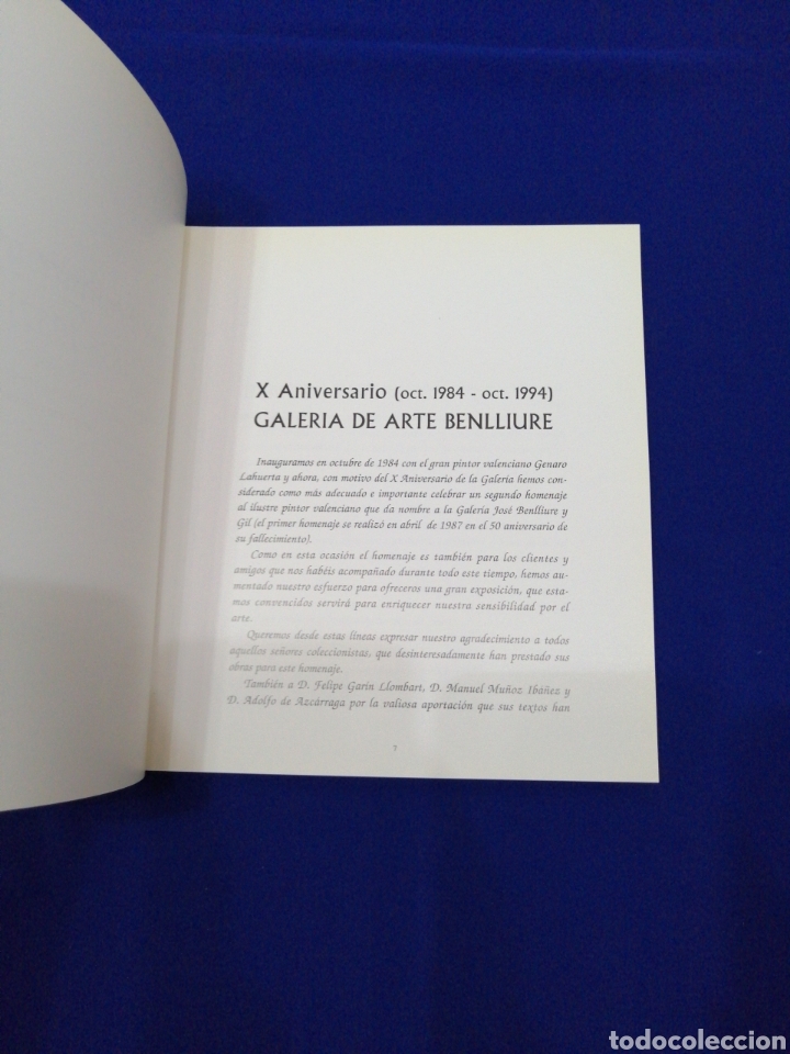Libros de segunda mano: JOS&Eacute; BENLLIURE Y GIL- LIBRO - Foto 2