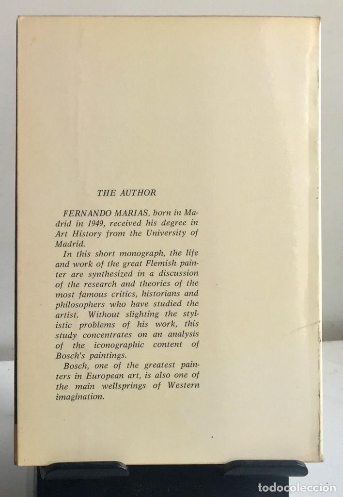 Libros de segunda mano: BOSCH. Fernando Mar&iacute;as - Foto 2