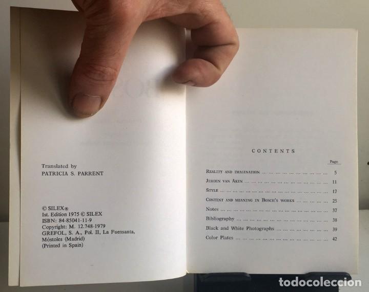 Libros de segunda mano: BOSCH. Fernando Mar&iacute;as - Foto 3