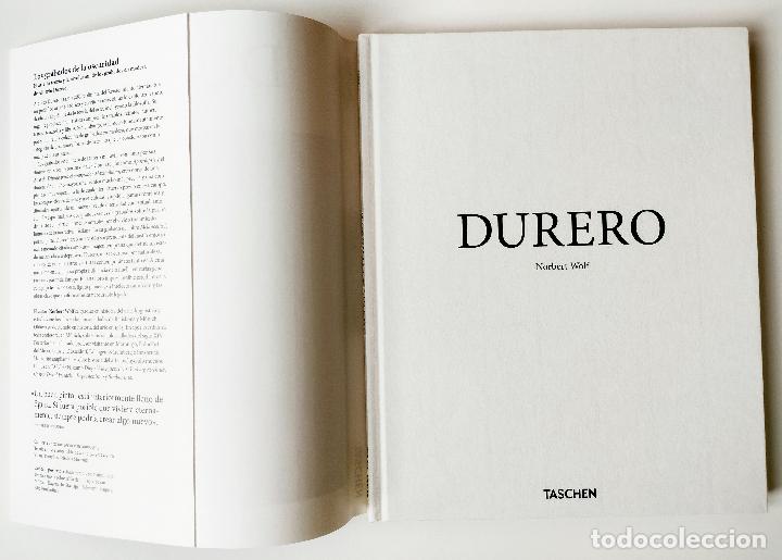 Libros de segunda mano: Libro de arte DURERO (Norbert Wolf) Taschen - Foto 3