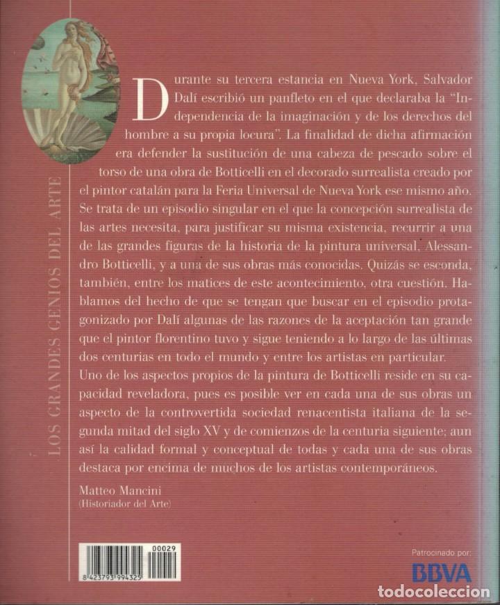 Libros de segunda mano: Botticelli / Biblioteca el Mundo 29 - Foto 2
