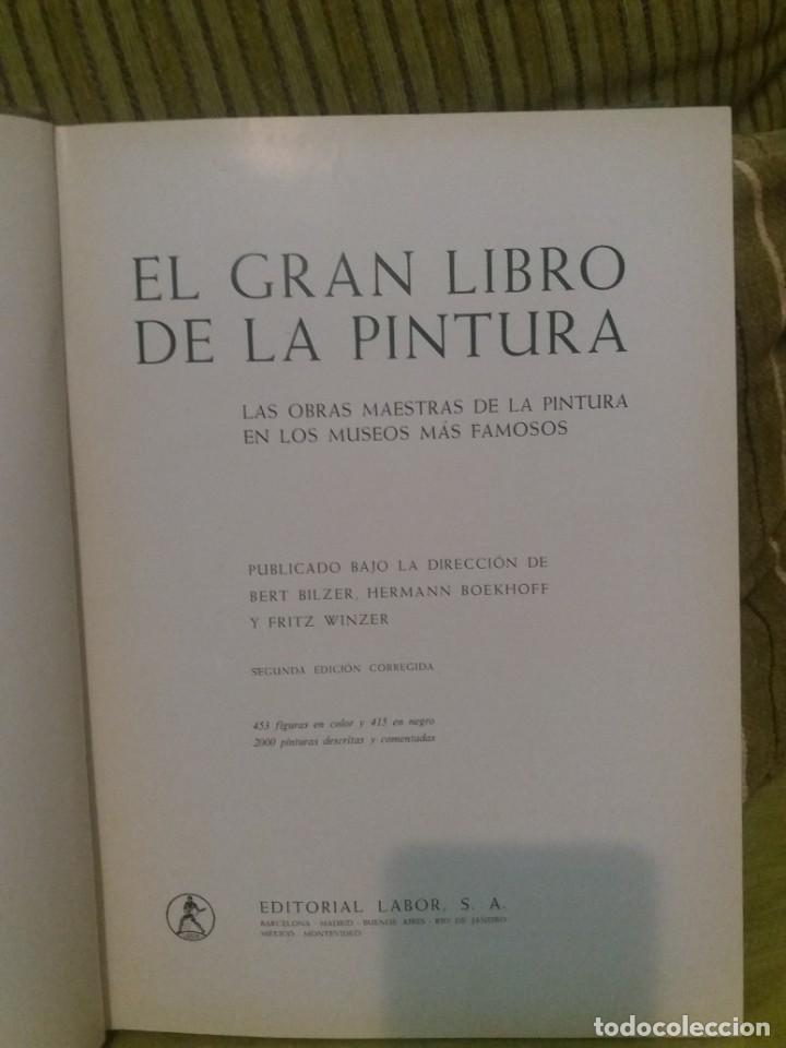 Libros de segunda mano: EL GRAN LIBRO DE LA PINTURA - Foto 3