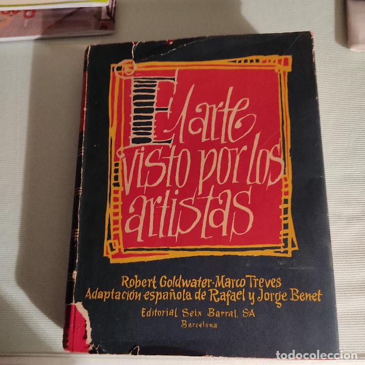 Libros de segunda mano: Libro &rdquo;El arte visto por los artistas&rdquo; Editorial Seix Barral Barcelona. 1953