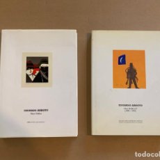 Libros de segunda mano: EDUARDO ARROYO / OBRA GRAFICA / DOS TOMOS / CATALOGO RAZONADO. Lote 332138078