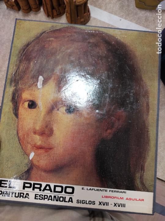 Libros de segunda mano: El Prado pintura espa&ntilde;ola S. XVII-XVIII. Librofilm Aguilar. E. La fuente Ferrari