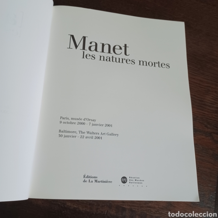 Libros de segunda mano: MANET - LES NATURES MORTES - Foto 2