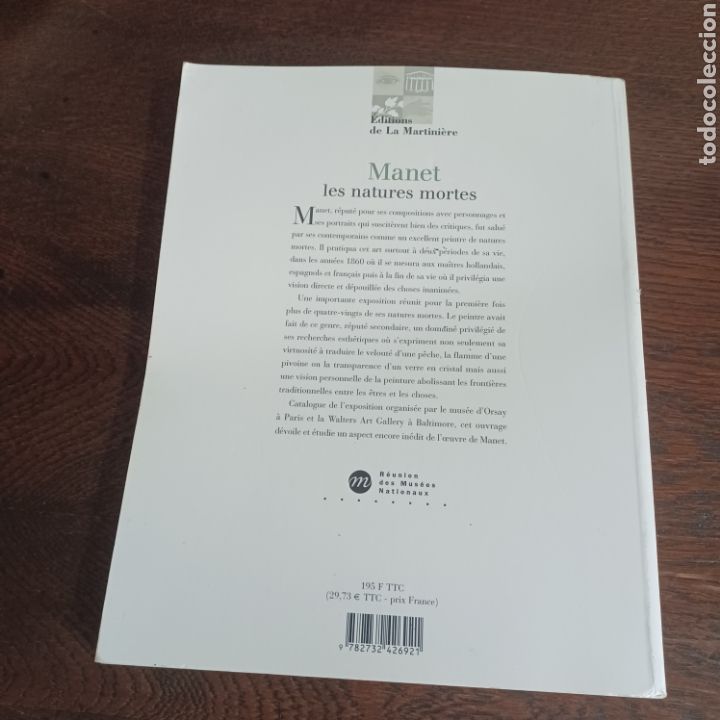 Libros de segunda mano: MANET - LES NATURES MORTES - Foto 7