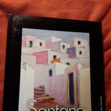 Libros de segunda mano: SANTIAGO SANTANA, DE ANGELES ABAD. BIBLIOTECA DE ARTISTAS CANARIOS. INDIGENISMO. EXCELENTE ESTADO. Lote 341534548