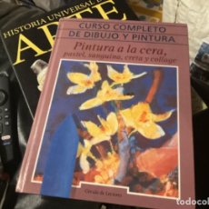 Libros de segunda mano: CURSO COMPLETO DE DIBUJO Y PINTURA- PINTURA A LA CERA,PASTEL,SANGUINA,CRETA. Lote 341899168