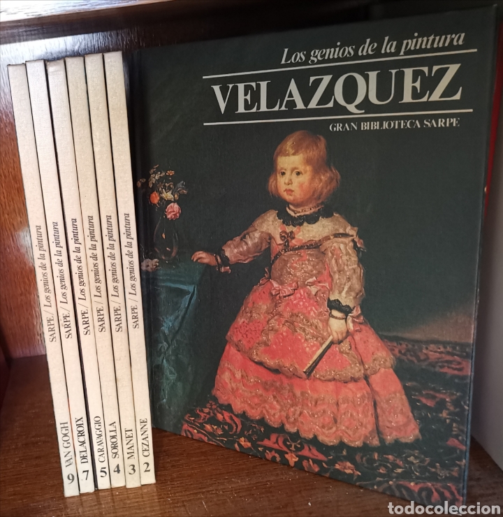 Libros de segunda mano: Lote 8 Libros de Los Genios de la Pintura 1979 - SARTE - Velazquez Sorolla Manet...
