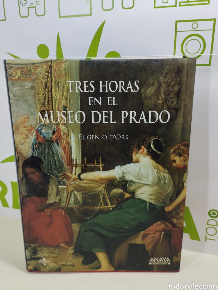 Libros de segunda mano: 3 horas en el museo del Prado Eugenio d'Ors Anaya grandes obras.