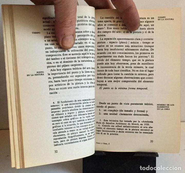 Libros de segunda mano: PUNTO Y LINEA SOBRE EL PLANO. Kandinsky - Foto 6
