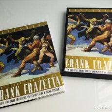 Libros de segunda mano: TESTAMENT - THE LIFE AND ART OF FRANK FRAZETTA - UNDERWOOD BOOKS 2001 - EDICION LIMITADA - MUY RARA