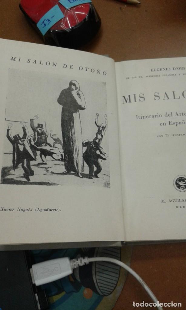 Libros de segunda mano: Mis Salones Eugenio D&acute;Ors - Foto 6