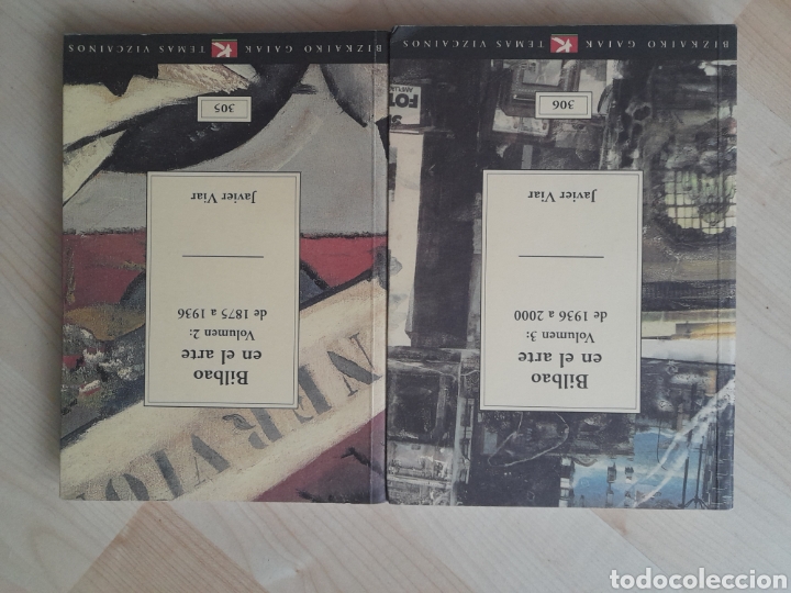 Libros de segunda mano: Bilbao en el arte. Volumen 2 y 3 - Foto 1