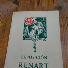 Libros de segunda mano: EXPOSICIÓN RENART CATÁLOGO PALACIO DE LA VIRREINA DICIEMBRE 1965 - ENERO 1966 BARCELONA MUSEOS ARTE