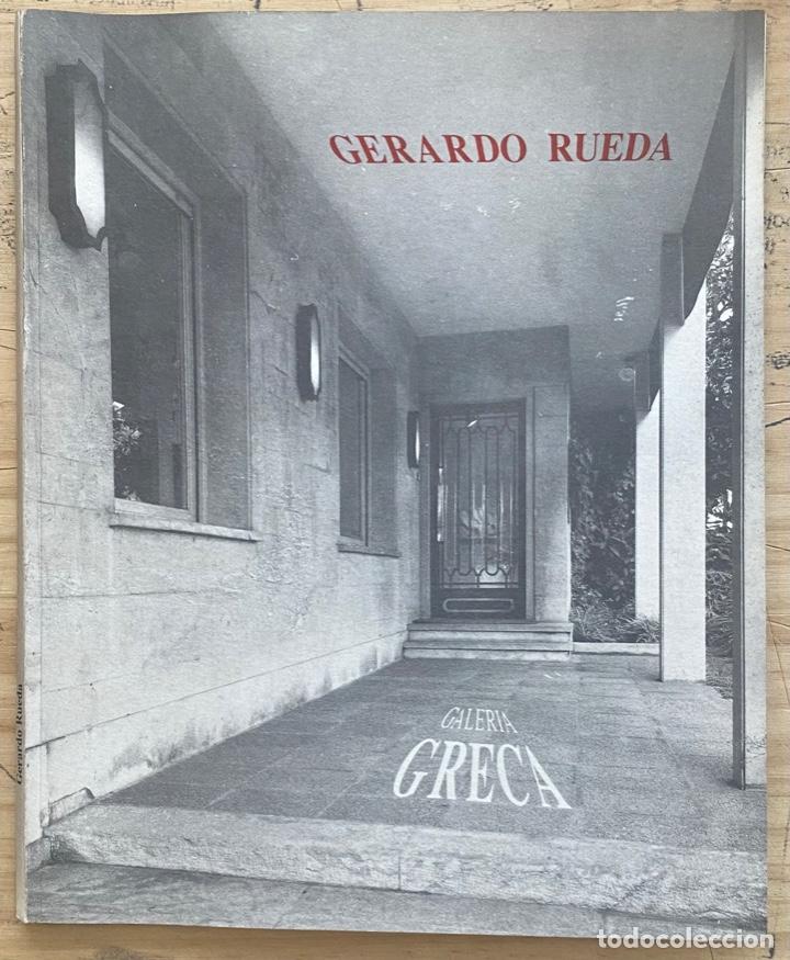 Libros de segunda mano: Gerardo Rueda. Obra Reciente (Galeria Greca, 1990) - Foto 1