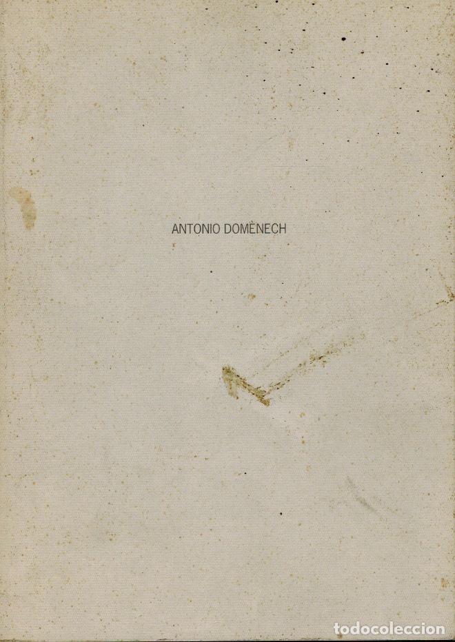 Libros de segunda mano: ANTONIO DOMENECH (AUTOPORTRAIT) - Foto 1