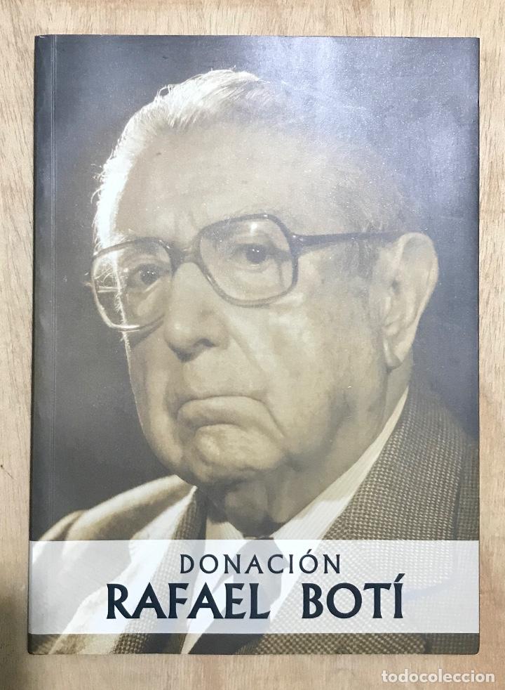 Libros de segunda mano: DONACI&Oacute;N RAFAEL BOT&Iacute; - Foto 1
