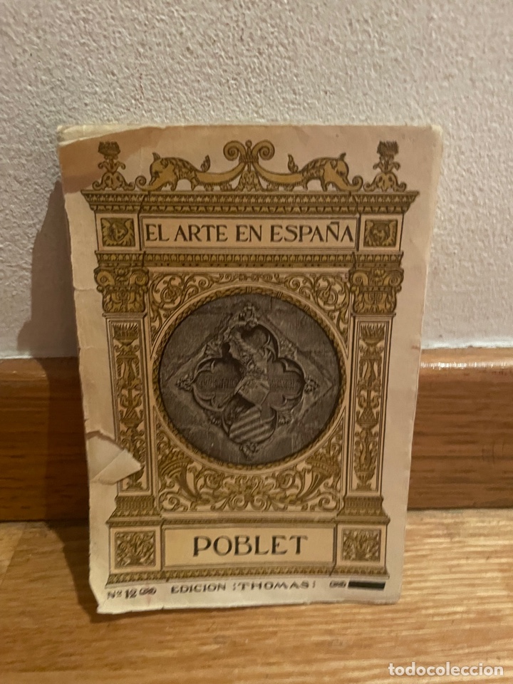 Libros de segunda mano: El arte en espa&ntilde;a Poblet - Foto 1