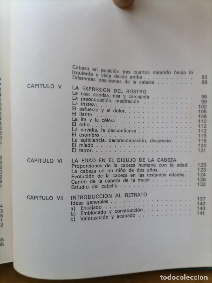 Libros de segunda mano: Dibujando la cabeza humana A. Calder&oacute;n - Foto 13