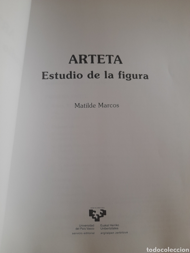 Libros de segunda mano: Arteta. Matilde Marcos - Foto 2