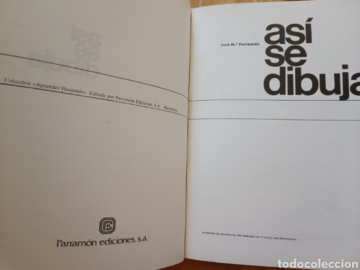 Libros de segunda mano: AS&Iacute; SE DIBUJA - PARRAM&Oacute;N - Foto 3