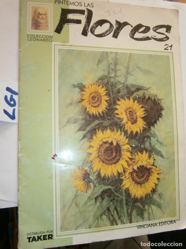 Libros de segunda mano: PINTEMOS - FLORES - Foto 1