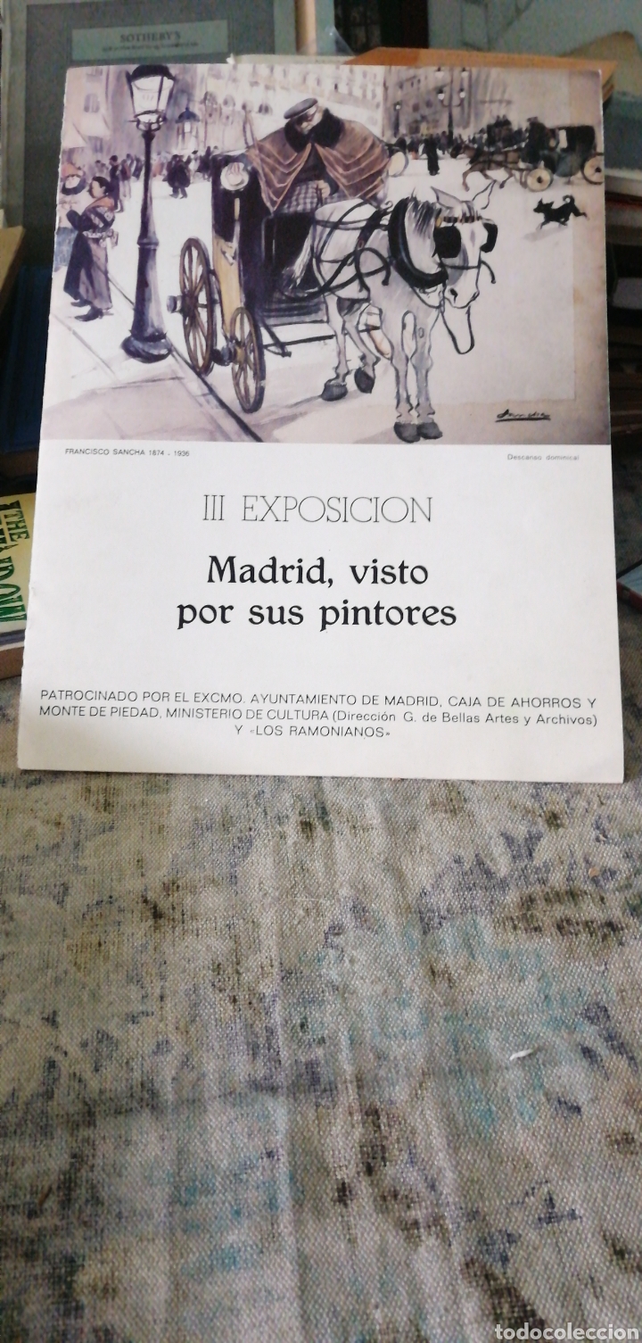 Libri di seconda mano: III EXPOSICI&Oacute;N MADRID VISTO POR SUS PINTORES. 1984. In folio 4 h. En couche con reproduciones de ca