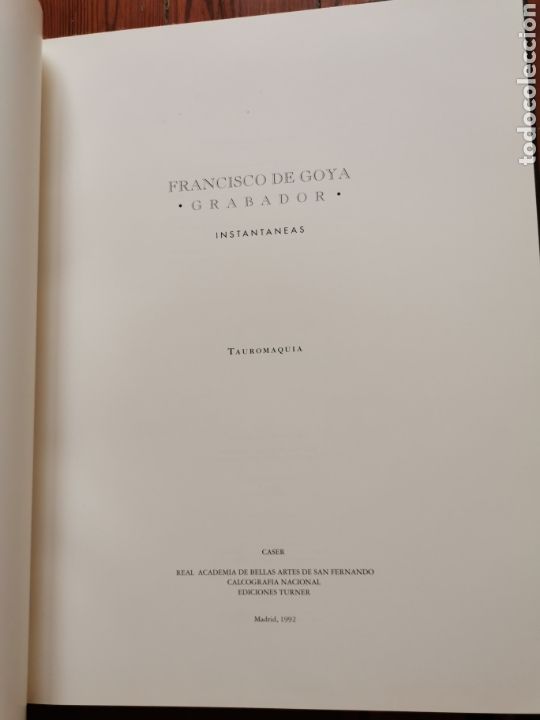Libros de segunda mano: Francisco de Goya. Grabador - Foto 5