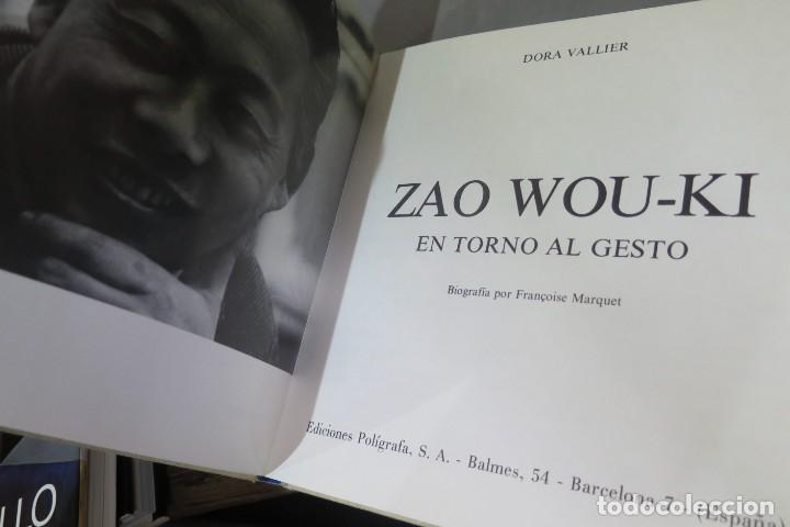 Libros de segunda mano: ZAO WOU-KI. EN TORNO AL GESTO - Foto 2