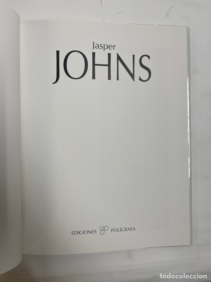 Libros de segunda mano: L-2921. JASPER JOHNS, EDICIONES POLIGRAFA. 1995. - Foto 2