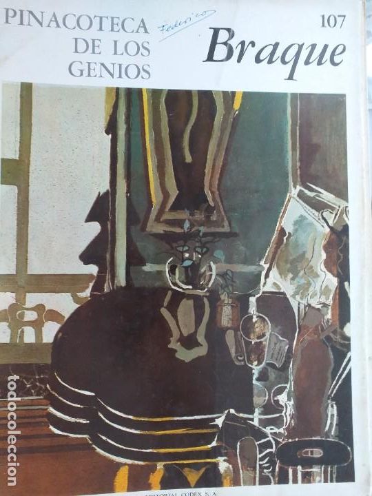 Libros de segunda mano: pinacoteca de los genios 107 Braque - Foto 1