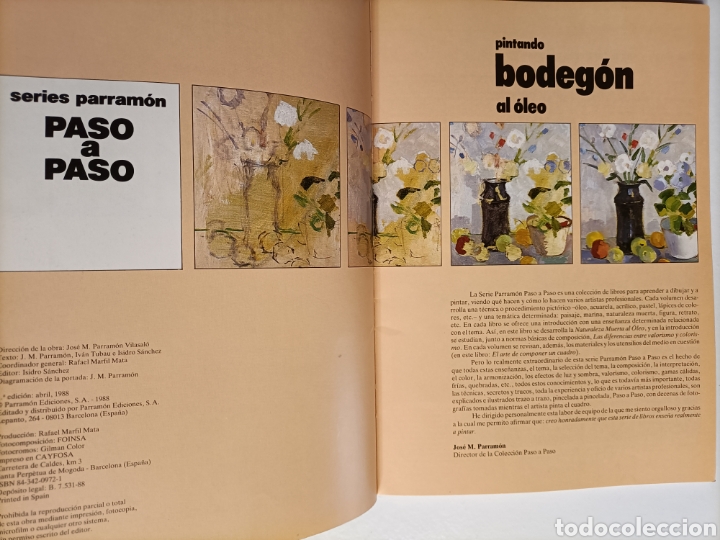 Libros de segunda mano: Pintando bodeg&oacute;n al &oacute;leo.Parramon . - Foto 6