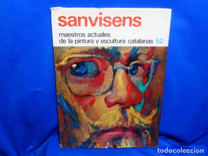 Livres d'occasion: LIBRO RAMON SANVISENS DEDICADO POR EL AUTOR. 48 PAG. MAESTROS ACTUALES PINTURA.