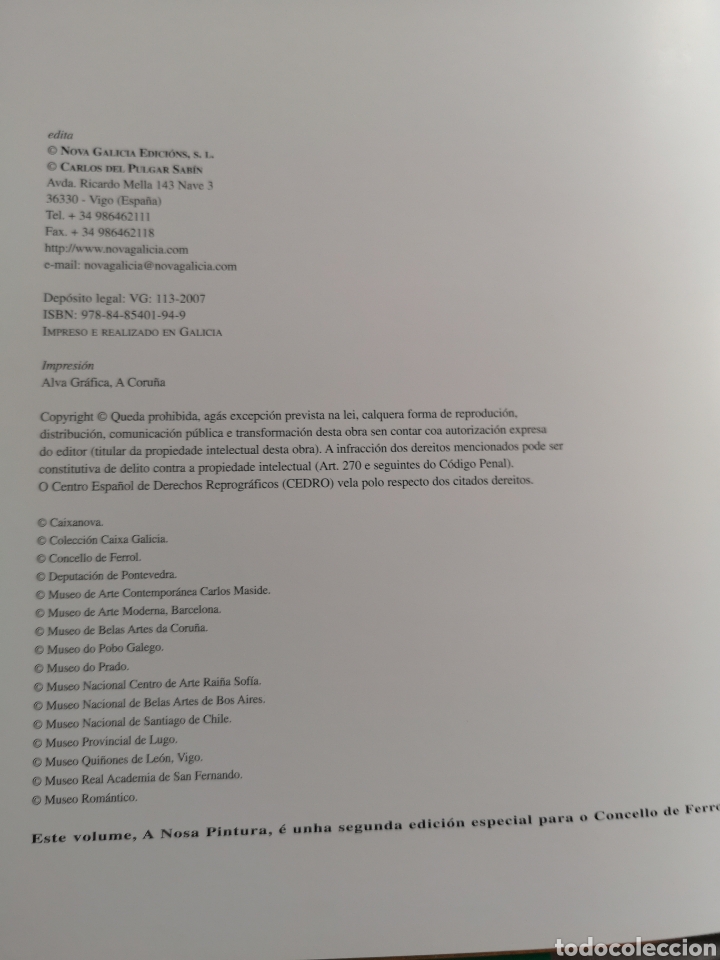 Libros de segunda mano: A Nosa Pintura - Foto 3