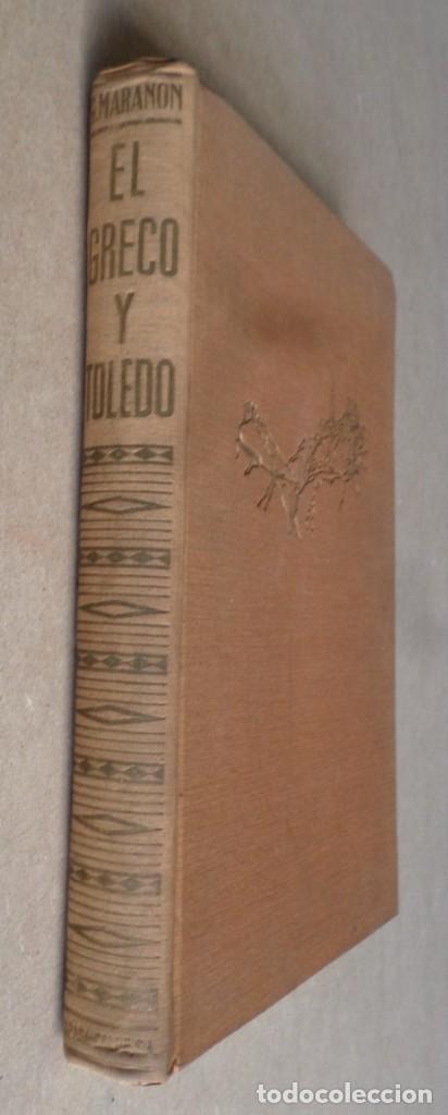 Libros de segunda mano: EL GRECO EN TOLEDO - G. Mara&ntilde;&oacute;n - Foto 3