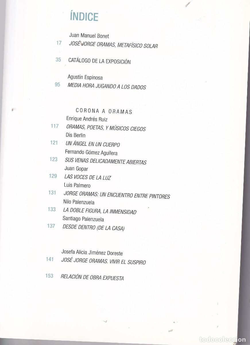 Libros de segunda mano: PINTOR - JORGE ORAMAS - GRAN CANARIA - Foto 2