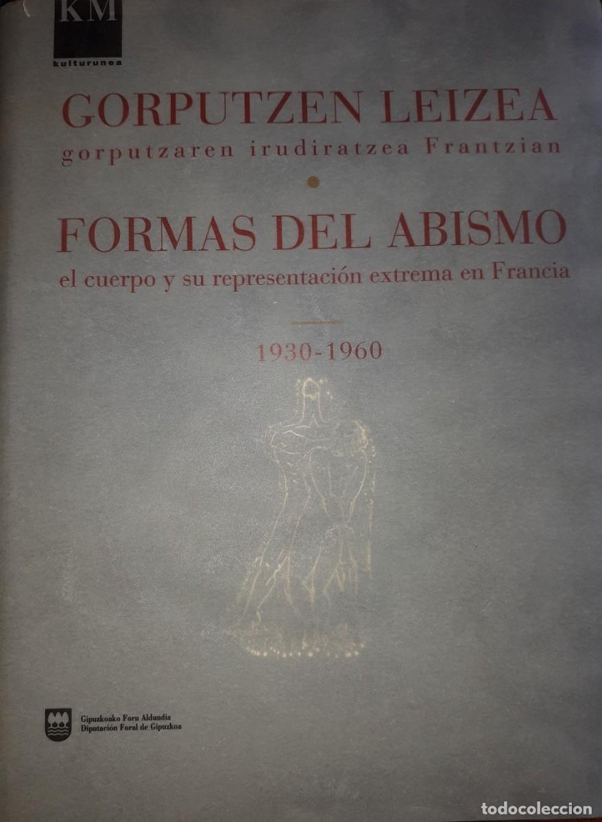 Libros de segunda mano: Gorputzen Leizea - Formas del abismo - Foto 1