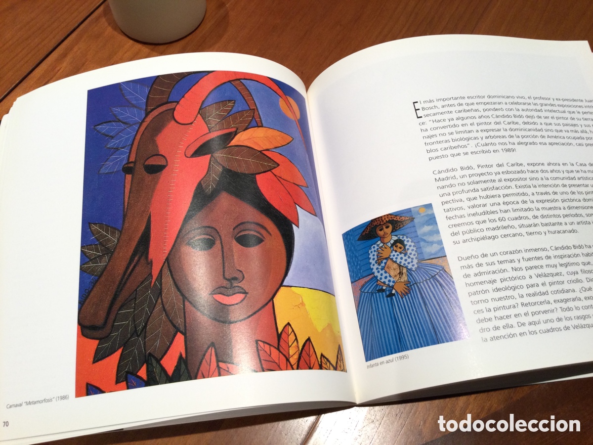 Libros de segunda mano: LIBRO BID&Oacute; PINTOR DEL CARIBE - Foto 2