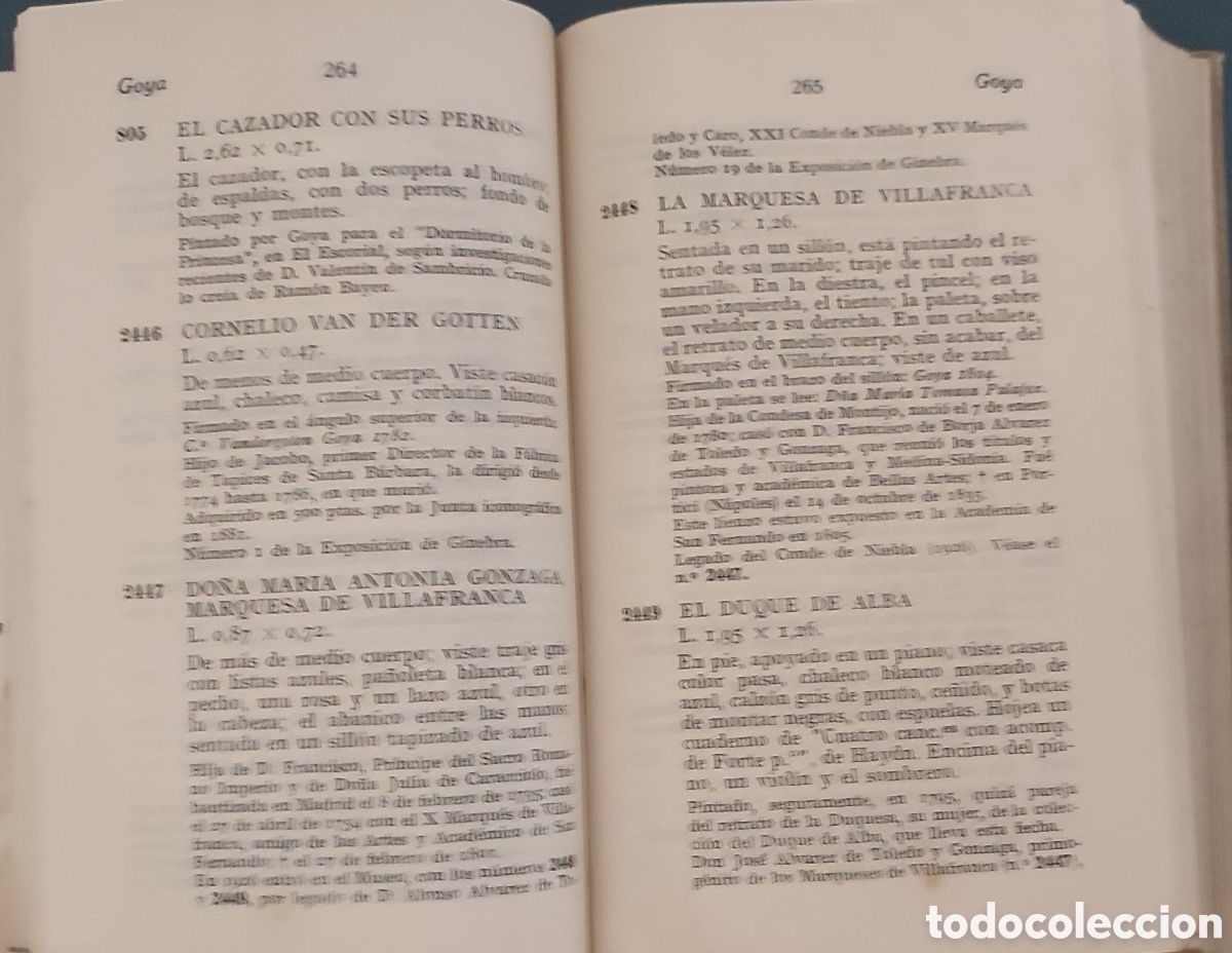 Libros de segunda mano: Cat&aacute;logo de los cuadros .museo del Prado .1945 - Foto 6