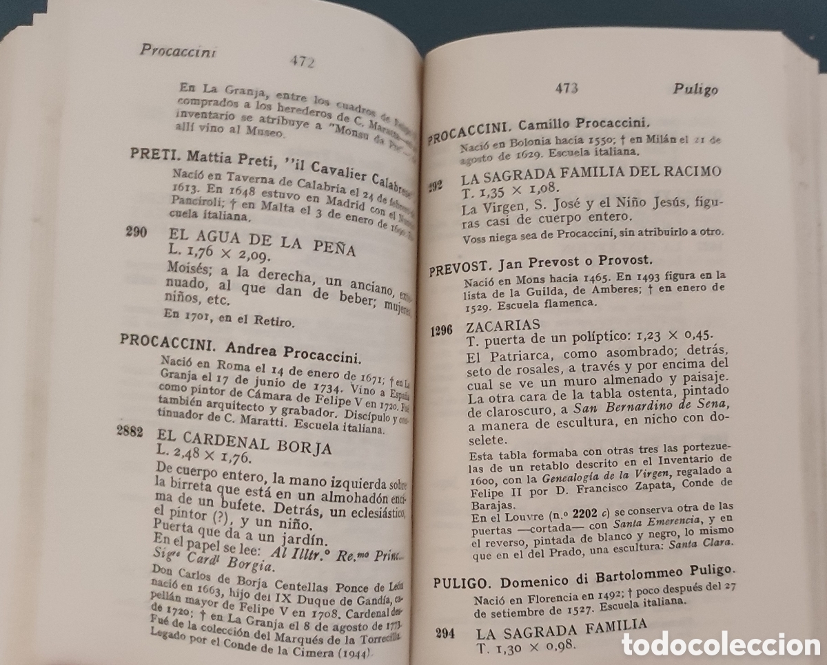 Libros de segunda mano: Cat&aacute;logo de los cuadros .museo del Prado .1945 - Foto 7