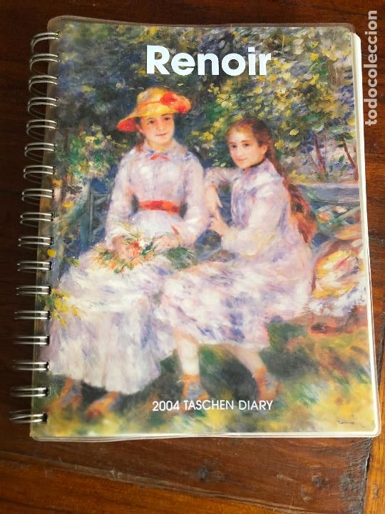 Libros de segunda mano: 2004 TASCHEN DIARY, RENOIR diario