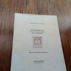 Libros de segunda mano: LIBRO ANTONI MIRÓ I ELS DESGAVELLS DEL MAS DE LA SOPALMA. 1993